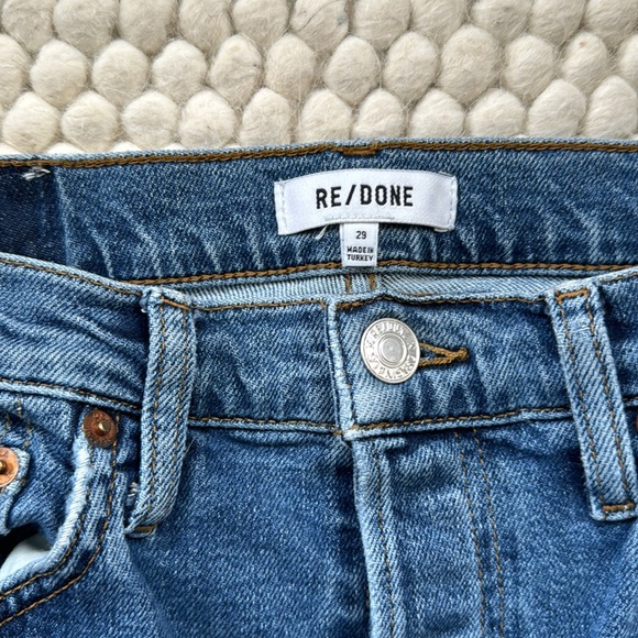 RE/DONE 90s High Rise Ankle Crop - Picture 5 of 6